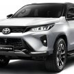 2021 Toyota Fortuner 小改款本地上市, 取消2.4L改搭2.8L柴油引擎, 2.7L NA汽油引擎获保留, 双版本价格17.2万起
