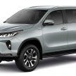 2021 Toyota Fortuner 小改款本地上市, 取消2.4L改搭2.8L柴油引擎, 2.7L NA汽油引擎获保留, 双版本价格17.2万起