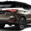2021 Toyota Fortuner 小改款本地上市, 取消2.4L改搭2.8L柴油引擎, 2.7L NA汽油引擎获保留, 双版本价格17.2万起