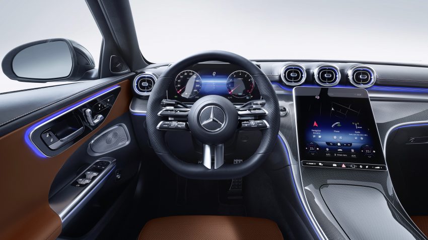 全系“通电”！新一代 W206 Mercedes-Benz C-Class 首发 146353