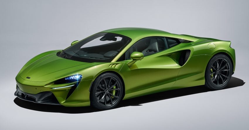 全新插混超跑 McLaren Artura 发布！680 PS，3秒破百！ 145651