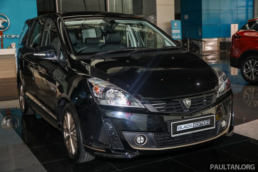 Proton Exora Black Edition 特仕版上市, 免SST售价6.8万 145854