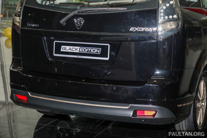 Proton Exora Black Edition 特仕版上市, 免SST售价6.8万 145869