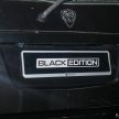 Proton Exora Black Edition 特仕版上市, 免SST售价6.8万