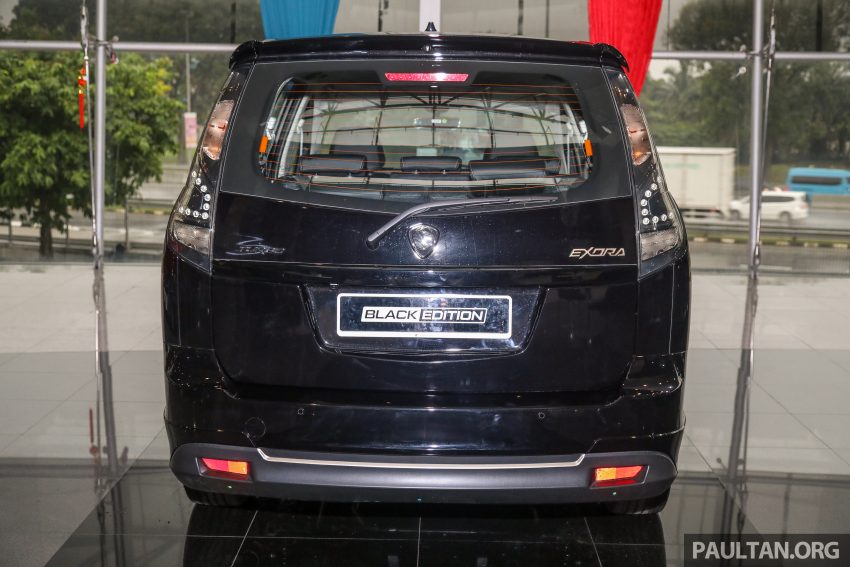 Proton Exora Black Edition 特仕版上市, 免SST售价6.8万 145858
