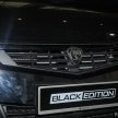 Proton Exora Black Edition 特仕版上市, 免SST售价6.8万