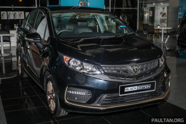 Proton Persona Black Edition 特仕版上市, 免SST价5.5万
