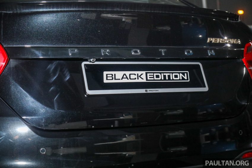 Proton Persona Black Edition 特仕版上市, 免SST价5.5万 145821