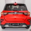Perodua 预估 Ativa 将蚕食 Aruz 和 Myvi 各5%的销售额