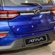 Perodua 预估 Ativa 将蚕食 Aruz 和 Myvi 各5%的销售额