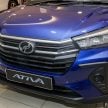 Perodua 预估 Ativa 将蚕食 Aruz 和 Myvi 各5%的销售额