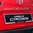 Toyota Corolla Cross 本地上市, 两个等级售价从12.4万起