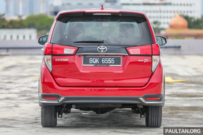新车实拍: 2021 Toyota Innova 2.0 X, 免SST售价RM130k 148764