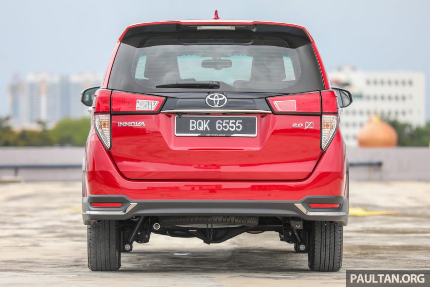 新车实拍: 2021 Toyota Innova 2.0 X, 免SST售价RM130k 148765