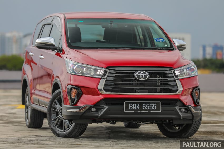 新车实拍: 2021 Toyota Innova 2.0 X, 免SST售价RM130k 148753