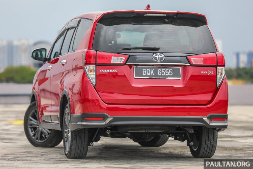 新车实拍: 2021 Toyota Innova 2.0 X, 免SST售价RM130k 148759