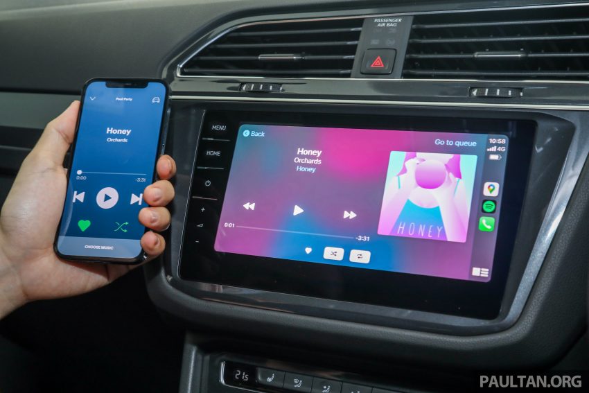 2021 Volkswagen Tiguan Allspace 在本地迎来小升级！2.0 TSI R-Line 版本的车载系统追加无线 Apple CarPlay 148113