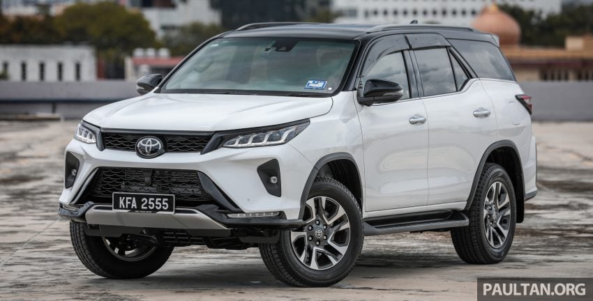 新车实拍: 2021 Toyota Fortuner 2.8 VRZ柴油版, RM203k 148632