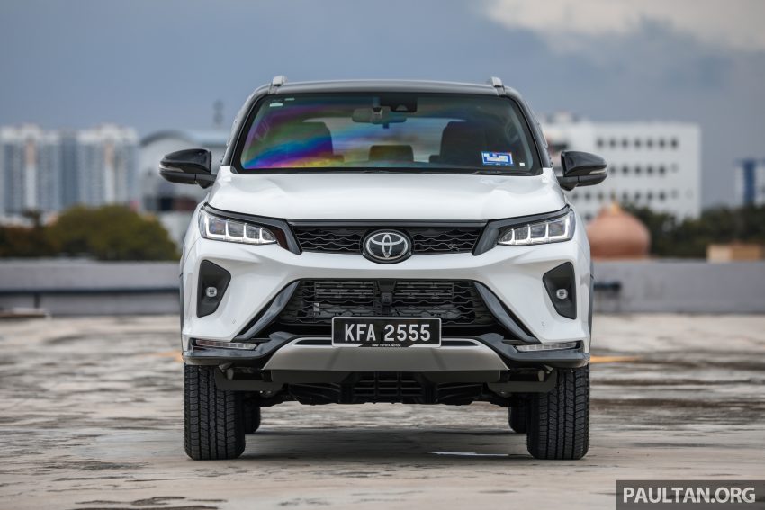 新车实拍: 2021 Toyota Fortuner 2.8 VRZ柴油版, RM203k 148641