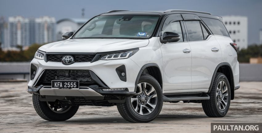 新车实拍: 2021 Toyota Fortuner 2.8 VRZ柴油版, RM203k 148633