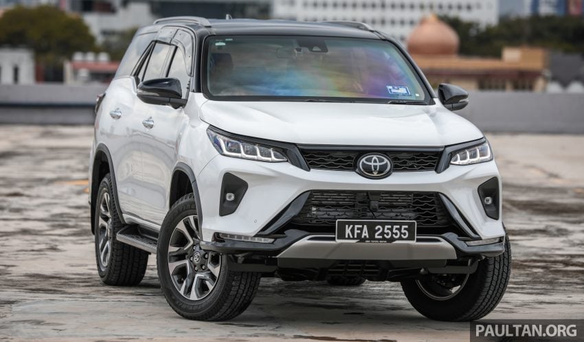 新车实拍: 2021 Toyota Fortuner 2.8 VRZ柴油版, RM203k 148634