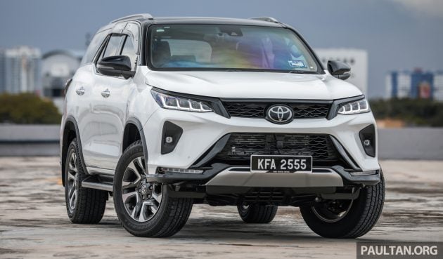 新车实拍: 2021 Toyota Fortuner 2.8 VRZ柴油版, RM203k