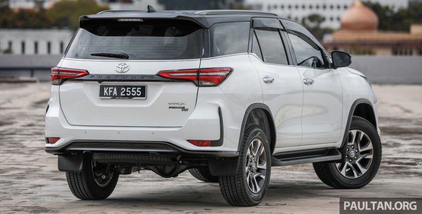 新车实拍: 2021 Toyota Fortuner 2.8 VRZ柴油版, RM203k 148636
