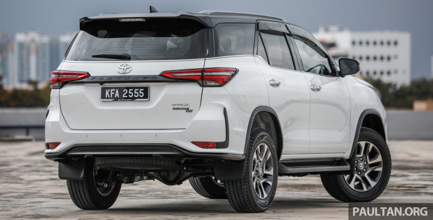 新车实拍: 2021 Toyota Fortuner 2.8 VRZ柴油版, RM203k 148637