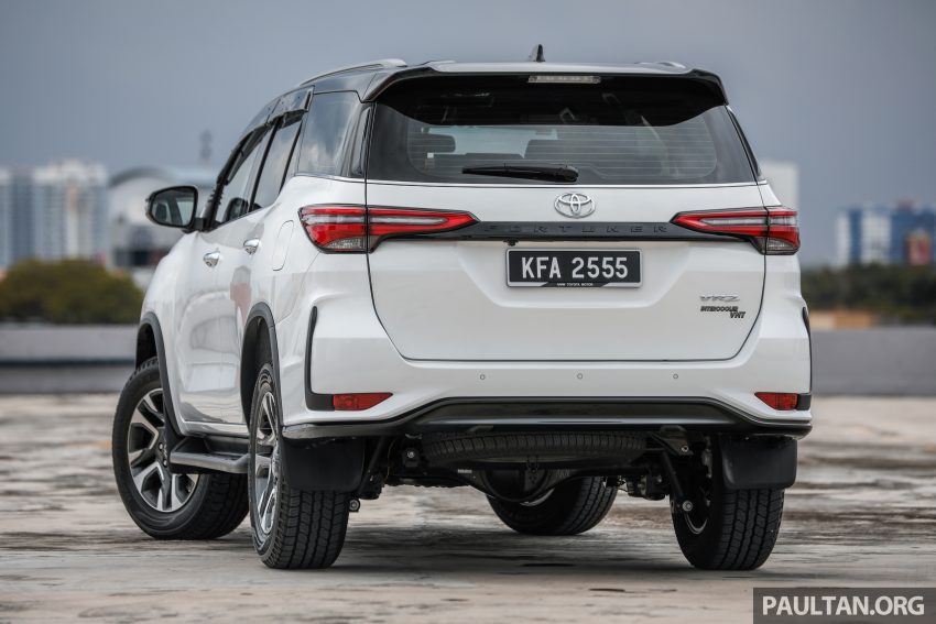 新车实拍: 2021 Toyota Fortuner 2.8 VRZ柴油版, RM203k 148639