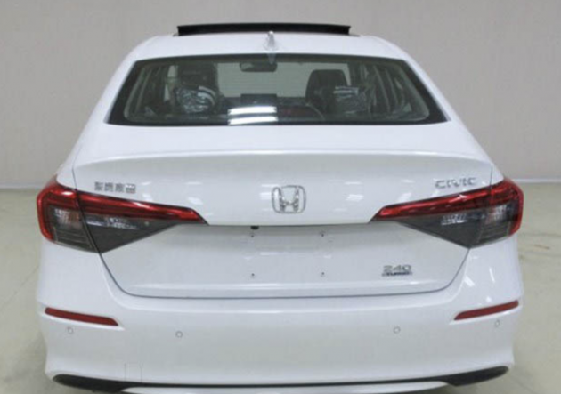 与原型车设计相近！2022 Honda Civic Sedan 量产版曝光