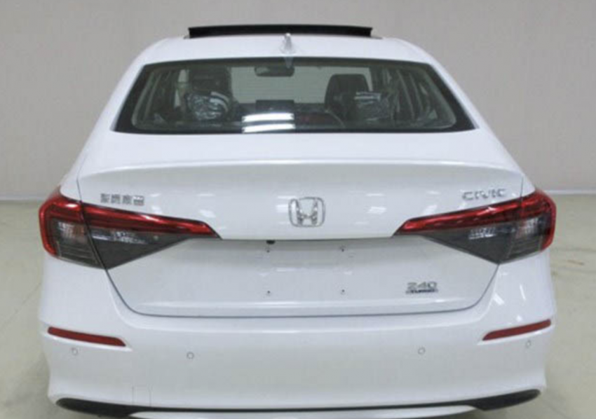 与原型车设计相近！2022 Honda Civic Sedan 量产版曝光 148162