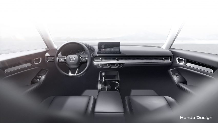 与原型车设计相近！2022 Honda Civic Sedan 量产版曝光 148163