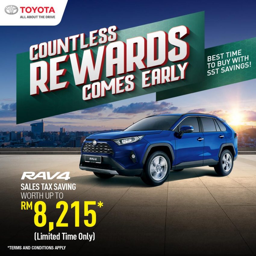 商业资讯: “Drive Toyota for Raya” 促销活动开跑! 以优惠方式入手一辆全新 Toyota , 享有现金回扣+原厂免费配件 148394