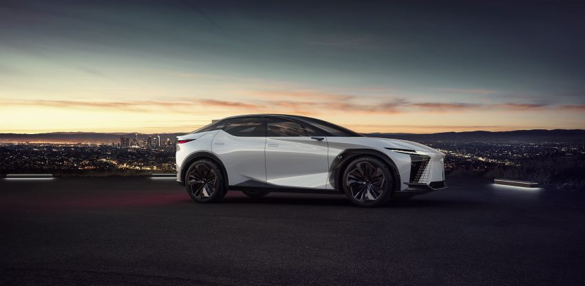 Lexus LF-Z Electrified 纯电概念车发表, 零百加速只需3秒 150414