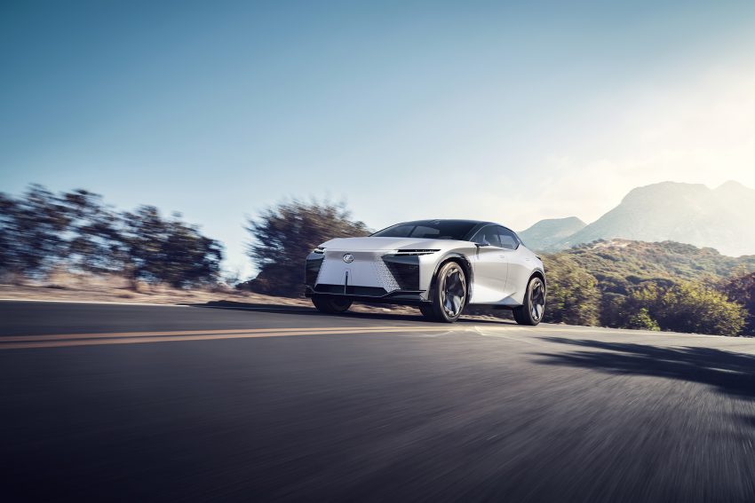 Lexus LF-Z Electrified 纯电概念车发表, 零百加速只需3秒 150415
