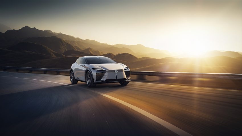 Lexus LF-Z Electrified 纯电概念车发表, 零百加速只需3秒 150417