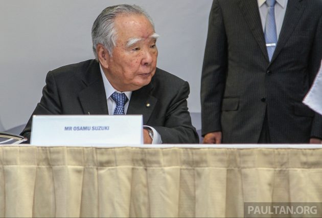 叱咤车坛40载，91岁 Suzuki 掌舵人 Osamu Suzuki 卸任