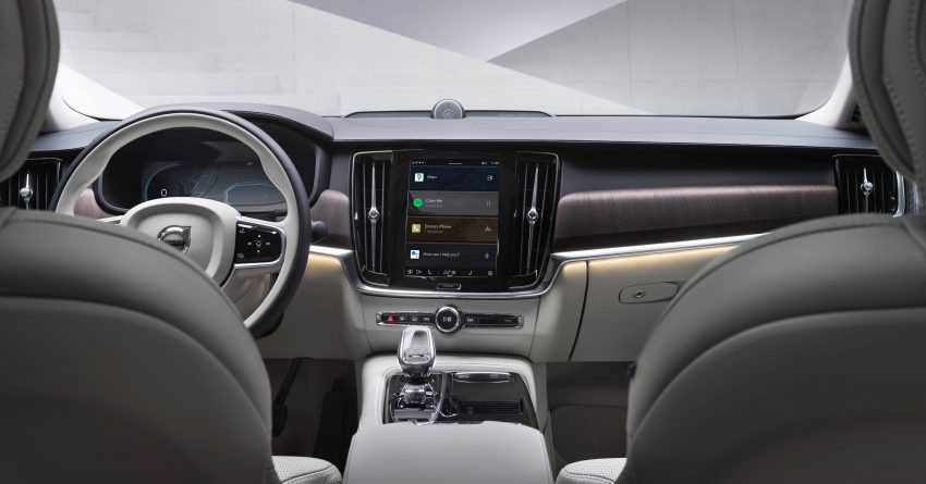 Volvo S90、V90 和 V90 Cross Country 将更新中控屏多媒体娱乐车载系统，改搭 Android Automotive 作业系统 147987