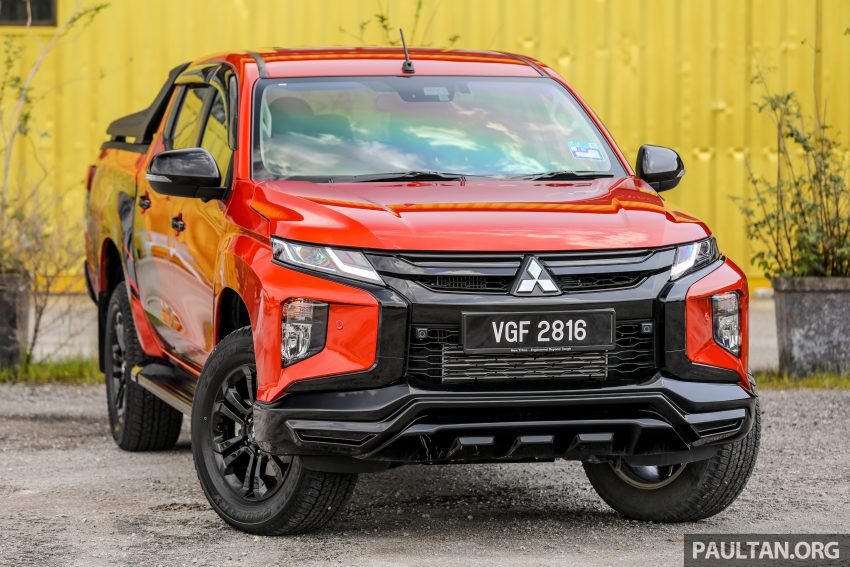 2021 Mitsubishi Triton Athlete 新车实拍, 新旗舰版本 151573