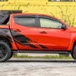 2021 Mitsubishi Triton Athlete 新车实拍, 新旗舰版本