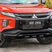 2021 Mitsubishi Triton Athlete 新车实拍, 新旗舰版本