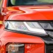 2021 Mitsubishi Triton Athlete 新车实拍, 新旗舰版本