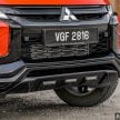 2021 Mitsubishi Triton Athlete 新车实拍, 新旗舰版本