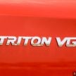 2021 Mitsubishi Triton Athlete 新车实拍, 新旗舰版本