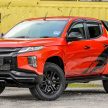 2021 Mitsubishi Triton Athlete 新车实拍, 新旗舰版本