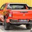 2021 Mitsubishi Triton Athlete 新车实拍, 新旗舰版本