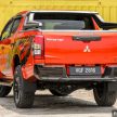 2021 Mitsubishi Triton Athlete 新车实拍, 新旗舰版本