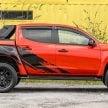 2021 Mitsubishi Triton Athlete 新车实拍, 新旗舰版本