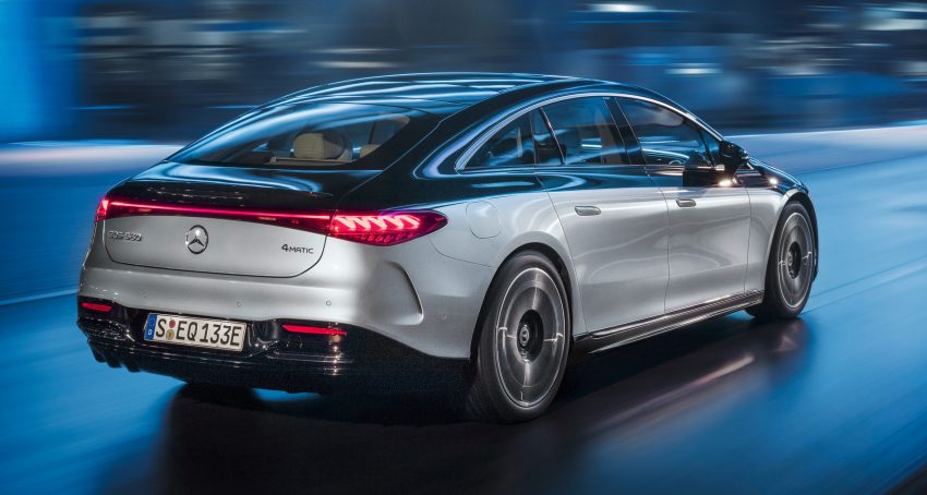 品牌纯电旗舰房车, Mercedes-Benz EQS 首发, 4.3秒破百 152779