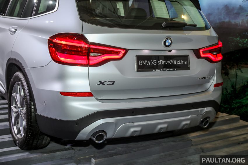 G01 BMW X3 sDrive20i 入门等级本地上市, 免SST价27万 151255